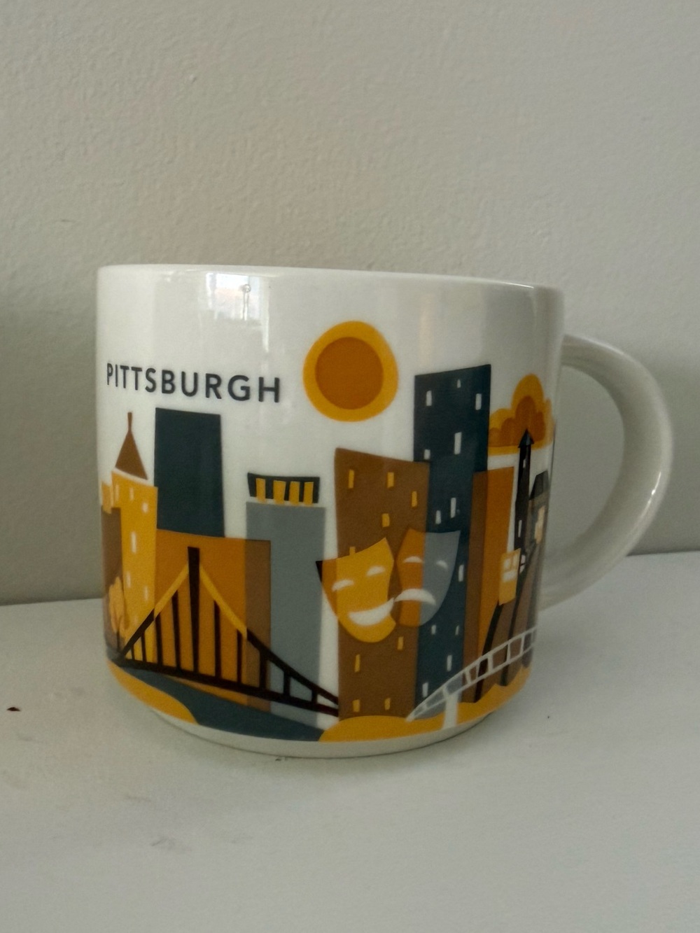 Pittsburgh Starbucks you are here mug